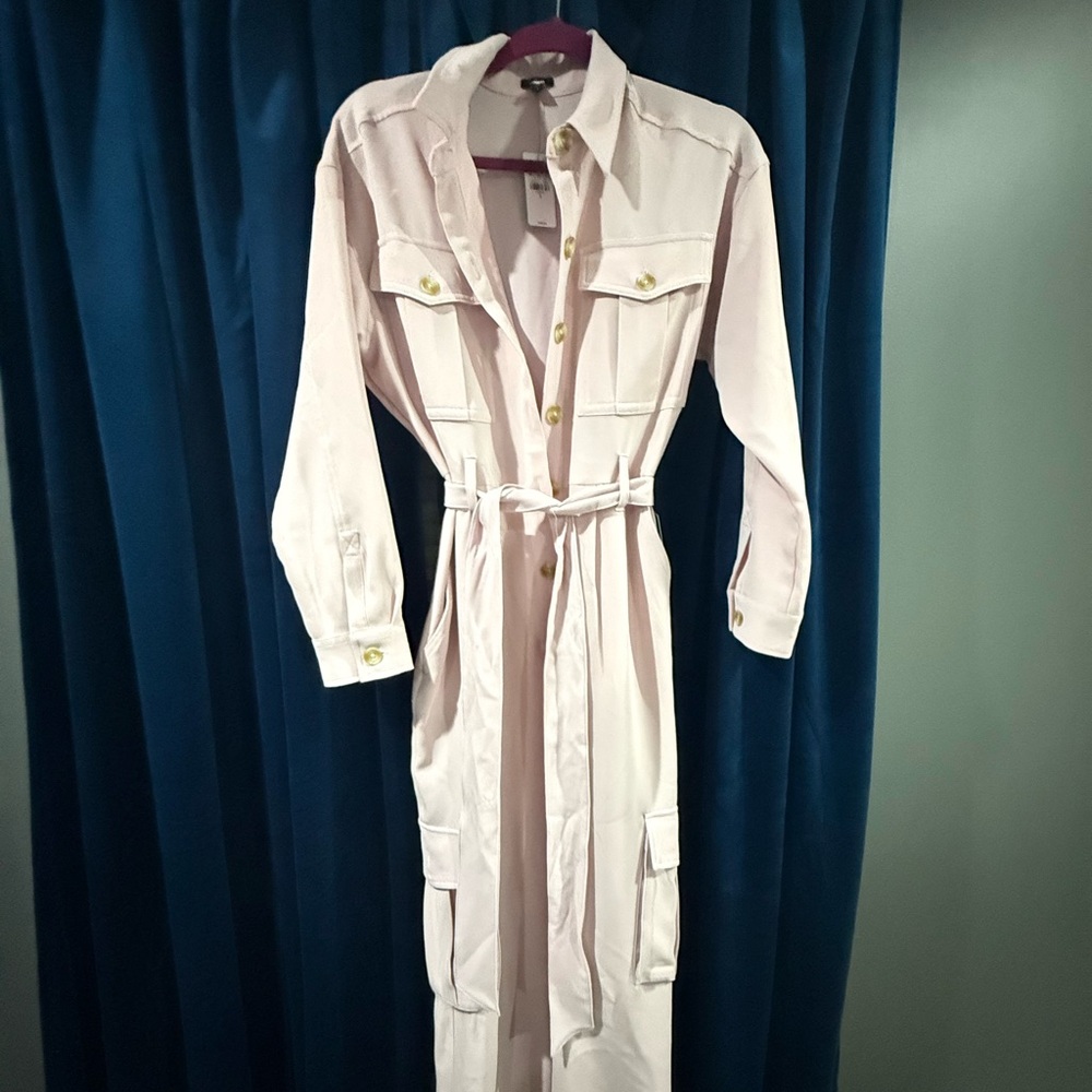 Express Light Pink Jumpsuit